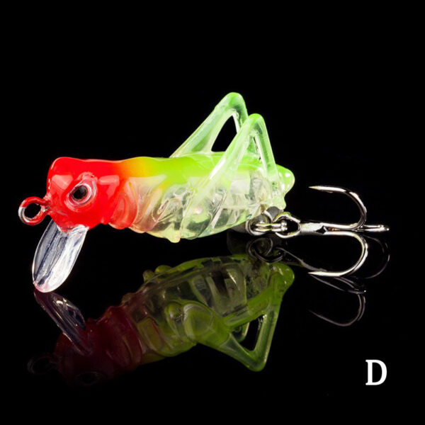 Grasshopper insect Fishing Lures hard bait Lifelike Artificial bait Bass Swimbait 5