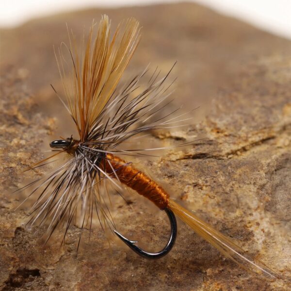 Adam flies Dry Fly Adult Mayfly fishing bait 5