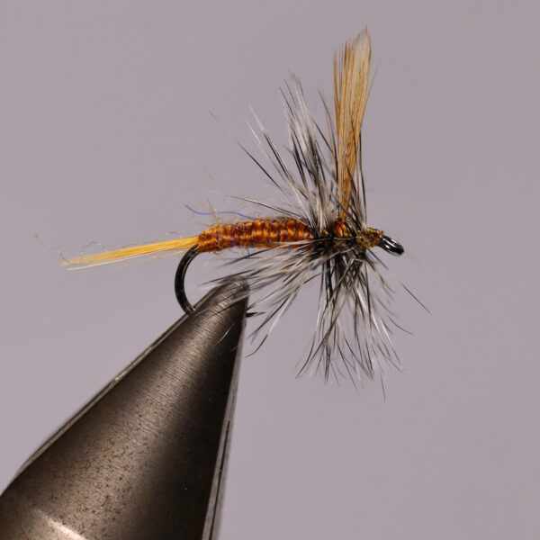 Adam flies Dry Fly Adult Mayfly fishing bait 1