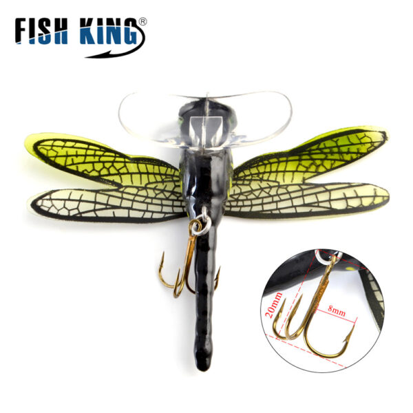 Fishing bait / lifelike dragonfly bait 5