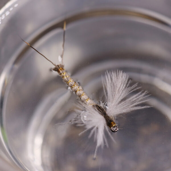 Feather Wing Mayfly Dry Fly Rocky River Trout Fishing Flies Bait Lure 3