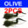 Elllv 1PC/2PCS #2/0 Dragontail Streamers Flies for Bass Muskie Pike Fishing Lures Saltwater Big Game Baitfish Fly 6 Colors 11