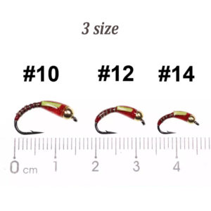 ice fishing fly bait jig nymph larvae