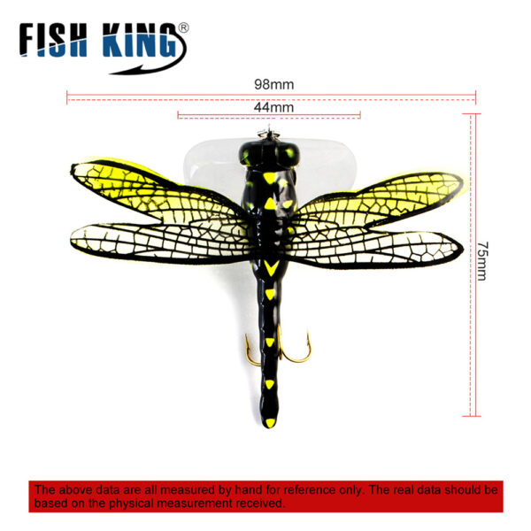 Fishing bait / lifelike dragonfly bait 2