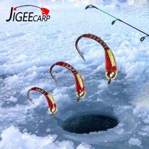 ice fishing fly bait jig nymph larvae