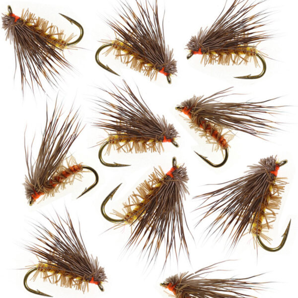 Artificial Insect Bait Lure Deer Hair Dry Fly Fishing Lures 1