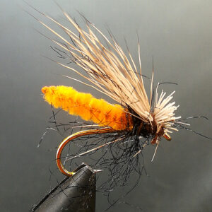 Fishing bait insects made of deer hair