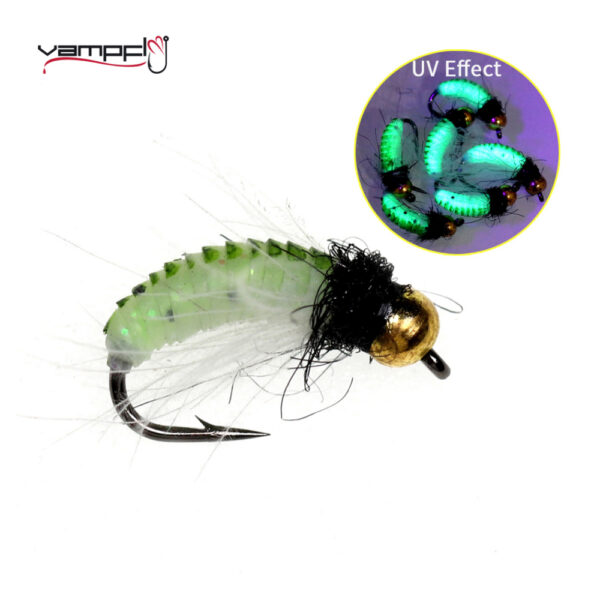 Green Scud Nymph Suitable for trout lures 1