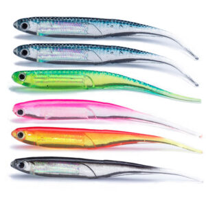 Swimming bait for fishing worms