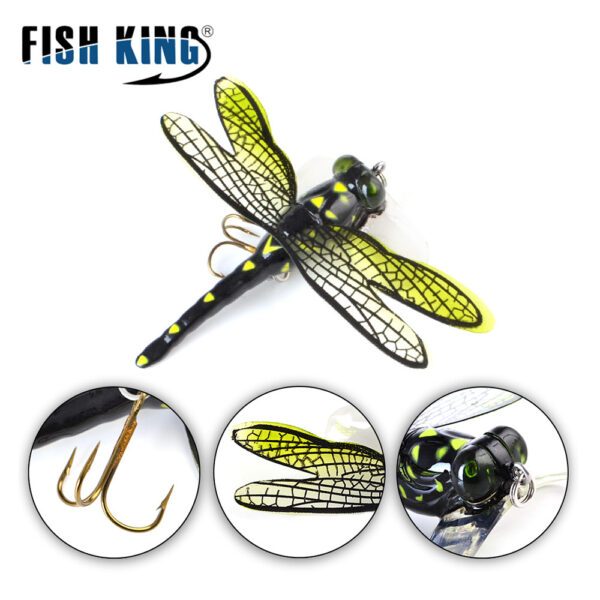 Fishing bait / lifelike dragonfly bait 4
