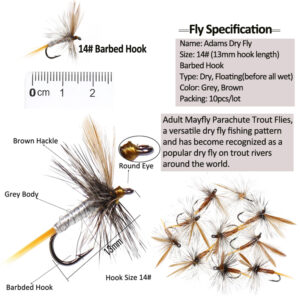 fly fishing lures kit