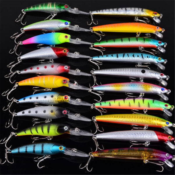 fly fishing bait set Realistic Swing Tackle 1