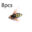 8PCS #12 Hot Sale Brass Bead Head Fast Sinking Nymph Scud Fly Bug Worm Trout Fishing Flies Artificial Insect Fishing Bait Lure 9