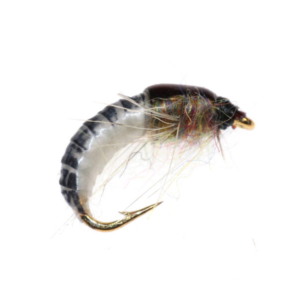 Realistic Nymph Scud Fly For Trout Fishing 3