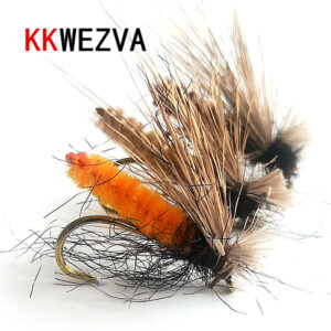 Fishing bait insects made of deer hair