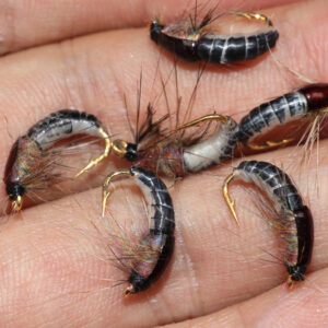 Realistic Nymph Scud Fly For Trout Fishing 1