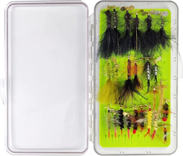 Best Assortment Flies Combo Carp Flies Wet T Dry Flies Nymphs Fly Fishing Flies Kit