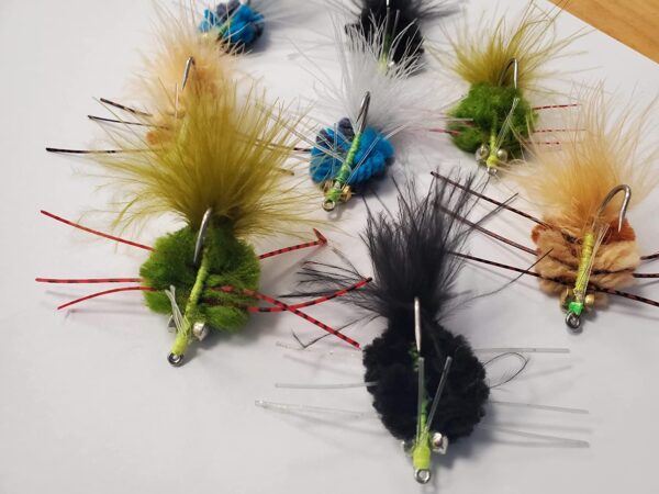 Merkin Crab  Permit Crab  Bonefish Crab Fly  Dry Flies Nymphs Fly Fishing Flies Kit - Image 4
