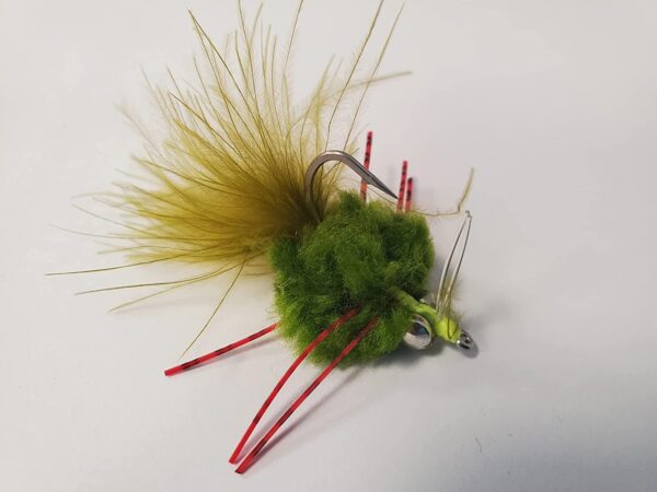 Merkin Crab  Permit Crab  Bonefish Crab Fly  Dry Flies Nymphs Fly Fishing Flies Kit - Image 7