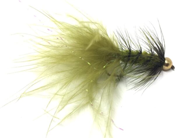 Bead Head Wooly Bugger Assortment  36 Fly Fi Dry Flies Nymphs Fly Fishing Flies Kit - Image 3
