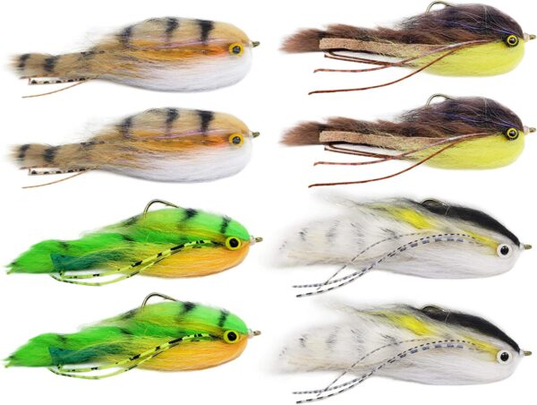 Lunchable Streamer Assortment Fly Fishing  Dry Flies Nymphs Fly Fishing Flies Kit