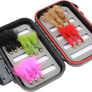 Fly Fishing Bead Head Wooly Bugger Fly Assor Dry Flies Nymphs Fly Fishing Flies Kit