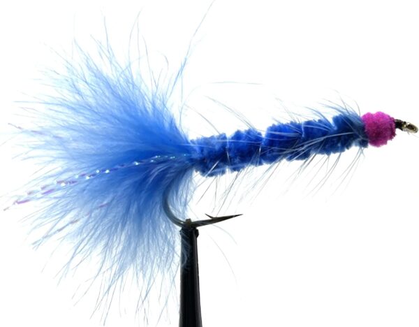 Egg Sucking Leech Many Colors with Flash F Dry Flies Nymphs Fly Fishing Flies Kit