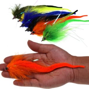 10pcs/Box Fly Fishing Flies Dragontail Fly C Dry Flies Nymphs Fly Fishing Flies Kit