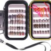 Fly Fishing 54 Nymph Flies Assortment BH Wet Dry Flies Nymphs Fly Fishing Flies Kit
