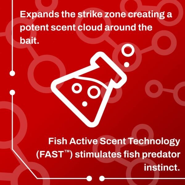 BAITFUEL X55 Formula Gel for Fishing: The Sup Fishing Artificial Bait Soft Plastic Lures - Image 2