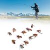 Lures  Fly Fishing Lure Strong Practicality  Dry Flies Nymphs Fly Fishing Flies Kit - Image 4
