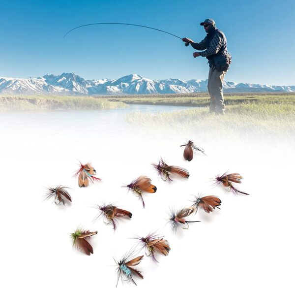 Lures  Fly Fishing Lure Strong Practicality  Dry Flies Nymphs Fly Fishing Flies Kit - Image 4