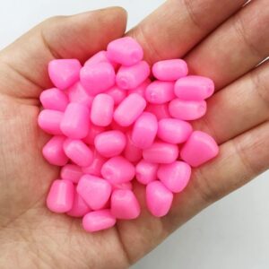 100PCS Corn Carp Fake Soft Baits Fishing Tack Fishing Artificial Bait Soft Plastic Lures