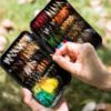 Fly Fishing Flies Kit 40pcs/76pcs/100pcs F Dry Flies Nymphs Fly Fishing Flies Kit - Image 7