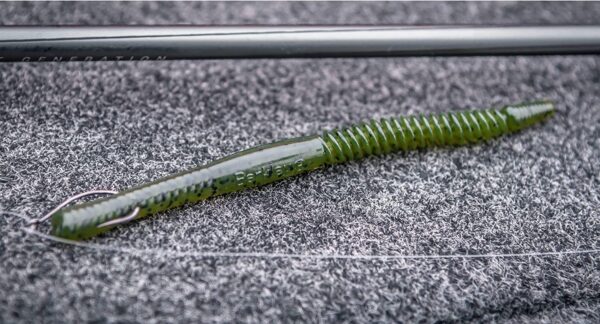 PowerBait Shaky Snake   Purple  5 (8 Count) Fishing Artificial Bait Soft Plastic Lures" - Image 2