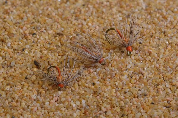 1 Dozen Orange & Partridge Nymph Flies S Dry Flies Nymphs Fly Fishing Flies Kit - Image 2