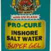 Inshore Salt Water Super Gel  2 Ounce Fishing Artificial Bait Soft Plastic Lures