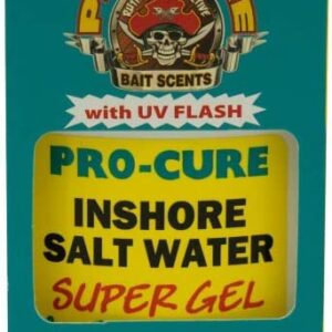 Inshore Salt Water Super Gel  2 Ounce Fishing Artificial Bait Soft Plastic Lures