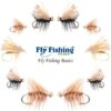 Basics Collection Elk Hair Caddis Dry Fly  Dry Flies Nymphs Fly Fishing Flies Kit - Image 6