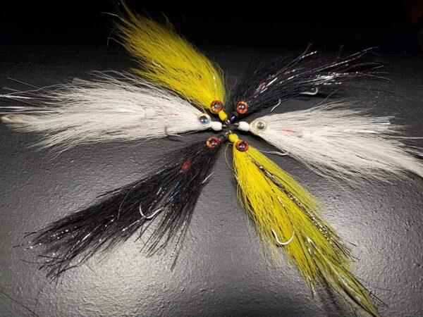 Articulated Deceiver Fly  Lefty's Deceiver   Dry Flies Nymphs Fly Fishing Flies Kit - Image 2