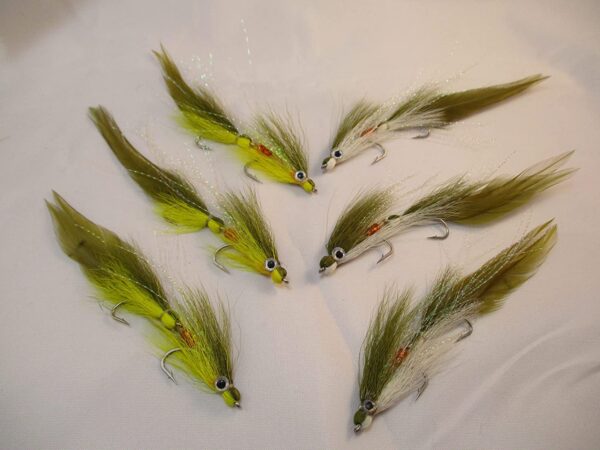 Articulated Deceiver Fly  Lefty's Deceiver   Dry Flies Nymphs Fly Fishing Flies Kit - Image 3
