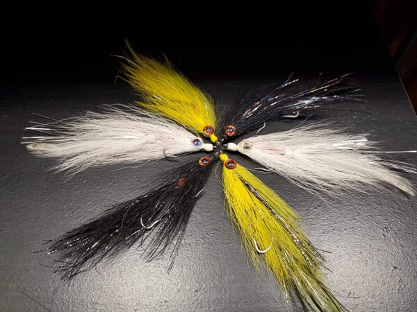 Articulated Deceiver Fly  Lefty's Deceiver   Dry Flies Nymphs Fly Fishing Flies Kit - Image 6