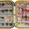 Fly Fishing Fly Kit with Tackle Dry/Wet Fly  Dry Flies Nymphs Fly Fishing Flies Kit