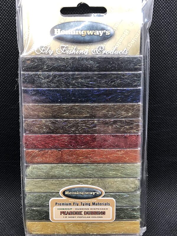 Dubbing Dispenser Peacock for Fly Fishing Dry Flies Nymphs Fly Fishing Flies Kit - Image 2