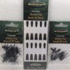 Evolution Black Stonefly Tying Set Dry Flies Nymphs Fly Fishing Flies Kit