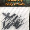 Evolution Black Stonefly Tying Set Dry Flies Nymphs Fly Fishing Flies Kit - Image 5