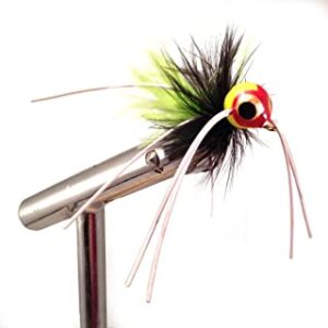 Wild Water Fly Fishing Spherical Body Panfis Dry Flies Nymphs Fly Fishing Flies Kit