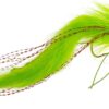 Chartreuse Bunny Diver Bass Bugs Fly Fishi Dry Flies Nymphs Fly Fishing Flies Kit - Image 2