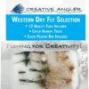 Western Dry Fly Selection for Fly Fishing. 1 Dry Flies Nymphs Fly Fishing Flies Kit