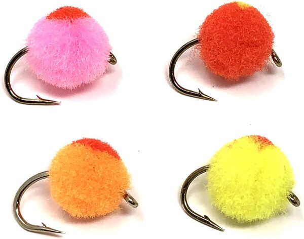 Fly Fishing Trout Flies Trout & Salmon Egg Dry Flies Nymphs Fly Fishing Flies Kit